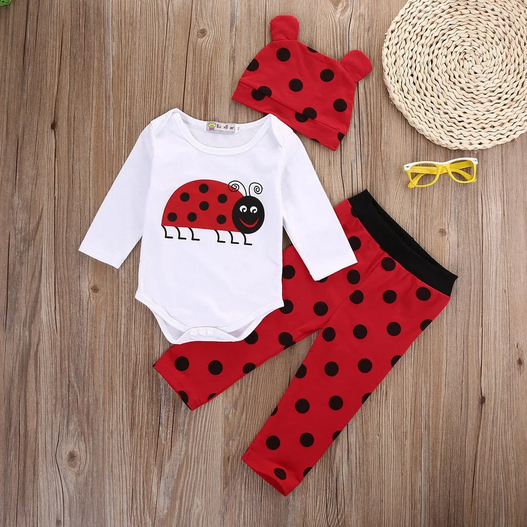 3 Piece 'Little Ladybug' Outfit