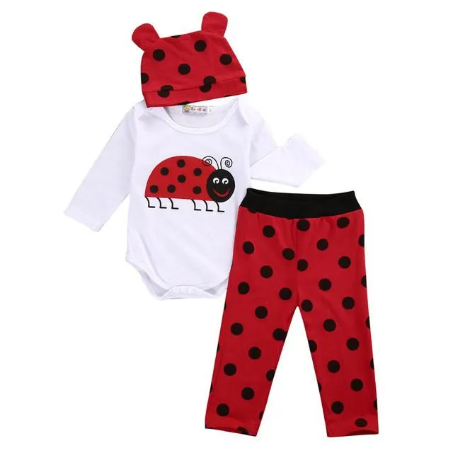 3 Piece 'Little Ladybug' Outfit