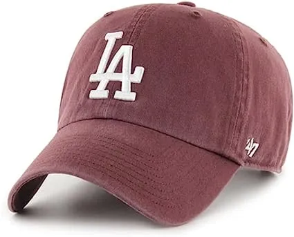 47 MLB Los Angeles Dodgers Brand Clean Up Adjustable Strapback Cap