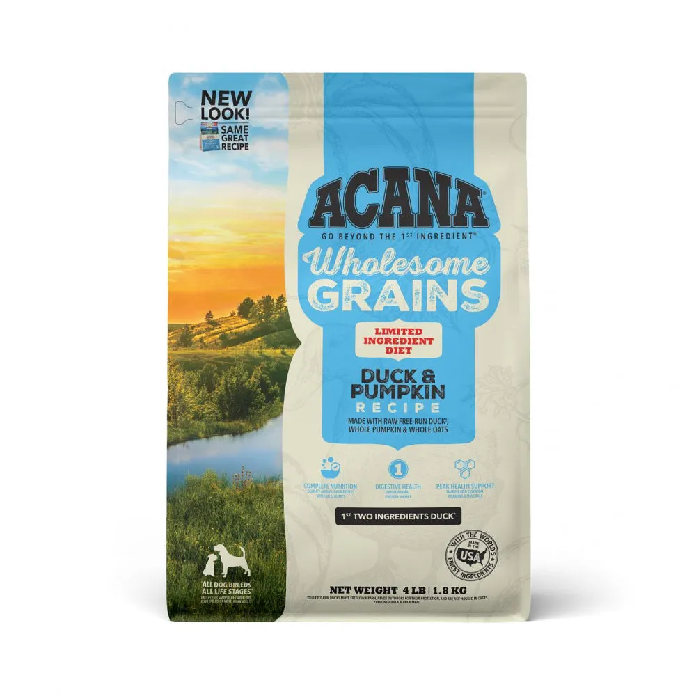 ACANA Singles   Wholesome Grains Limited Ingredient Diet Duck & Pumpkin Recipe Dry Dog Food