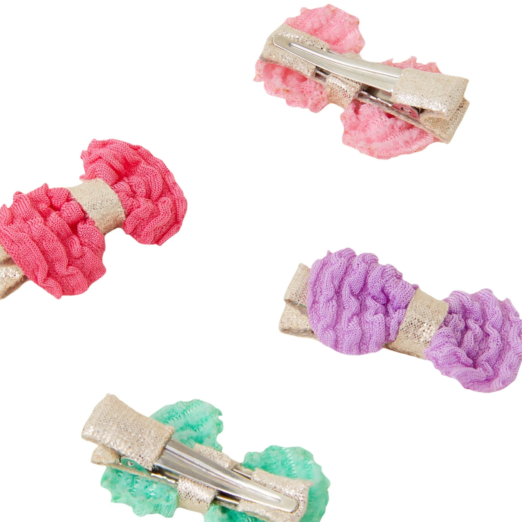 Accessorize London Girl's 4 X Bow Clips