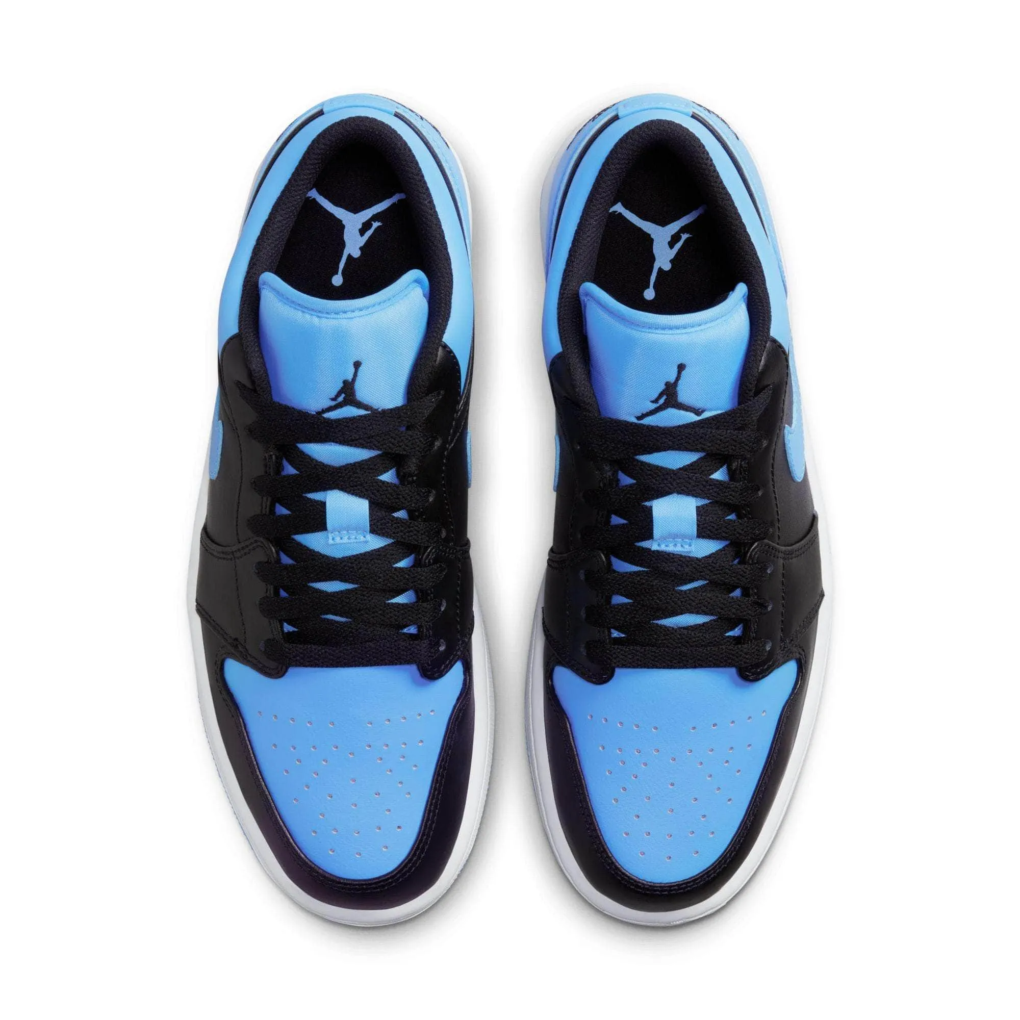 Air Jordan 1 Low "Black University Blue" - Men's