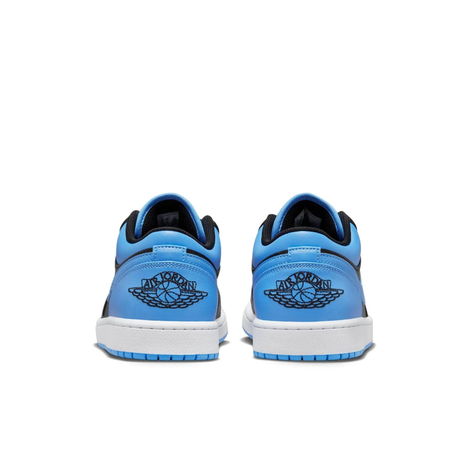 Air Jordan 1 Low "Black University Blue" - Men's