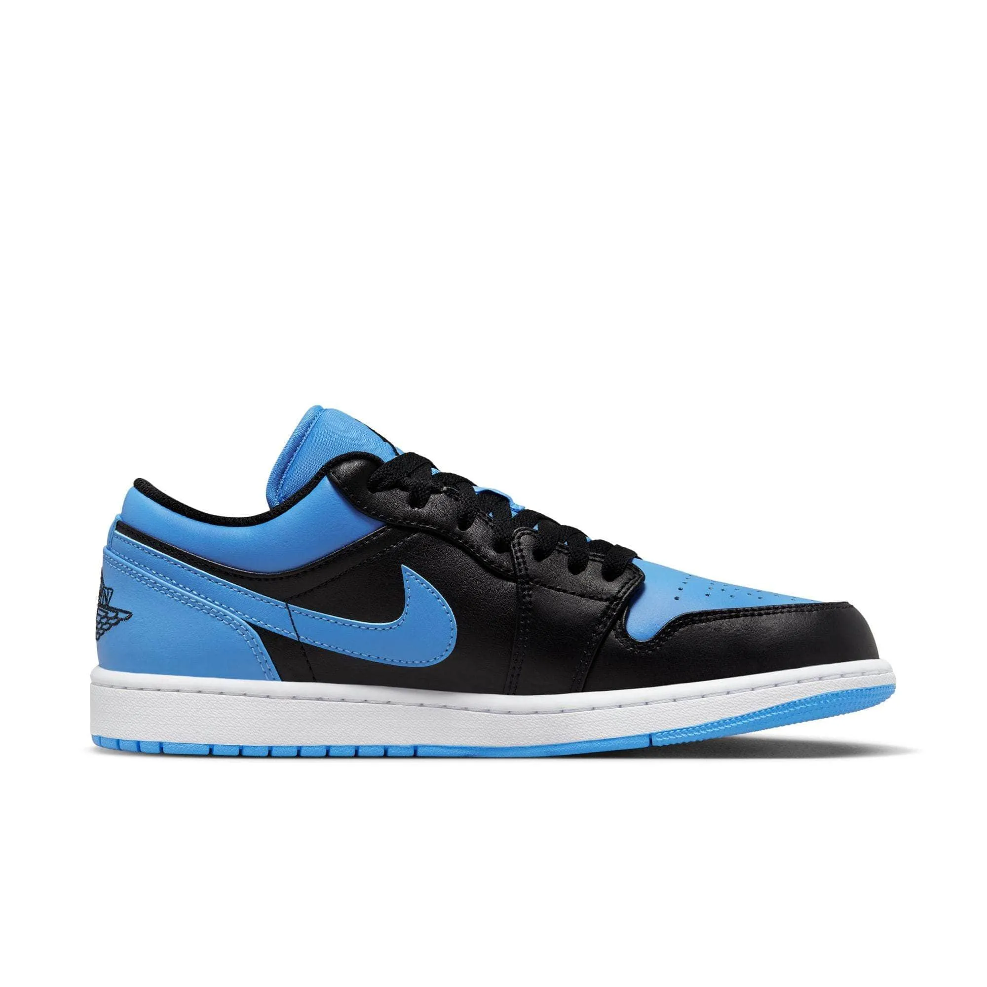 Air Jordan 1 Low "Black University Blue" - Men's