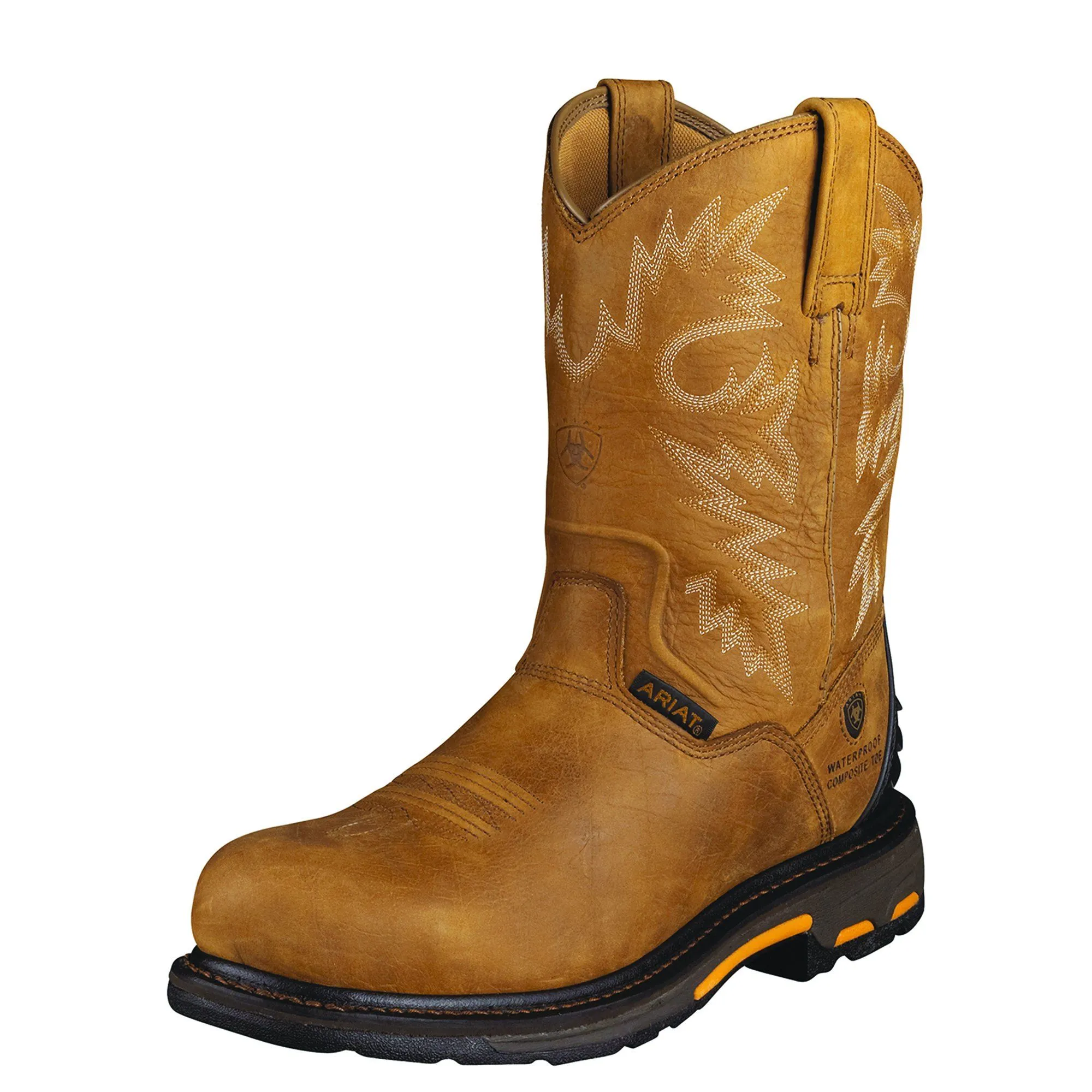 'Ariat' 10" Workhog RT EH WP Comp Toe - Rugged Bark