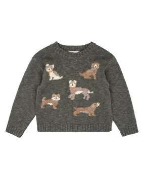 AUSTIN DOGS KNITTED JUMPER 3-5 YRS