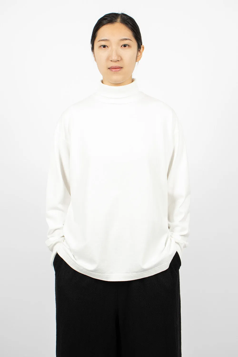 Big Pullover Turtleneck White