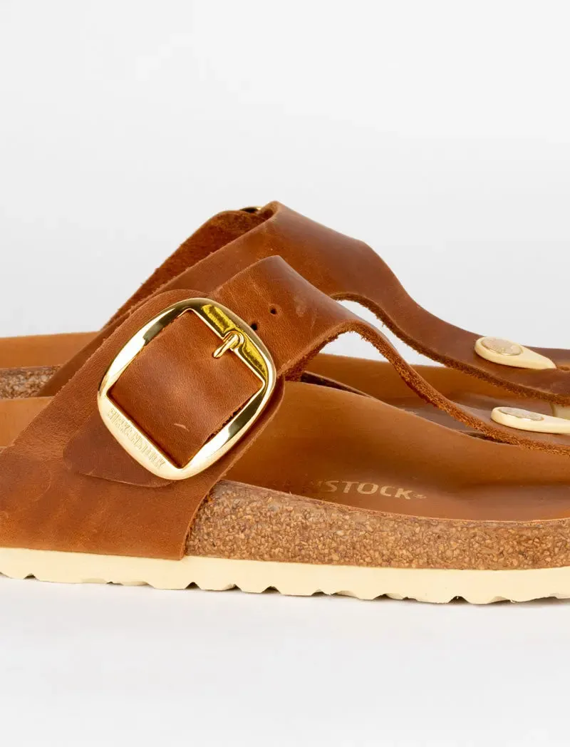 Birkenstock Gizeh Big Buckle Sandal Cognac