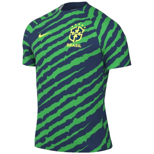 Brazil National Adults Pre-Match Jersey - 2022