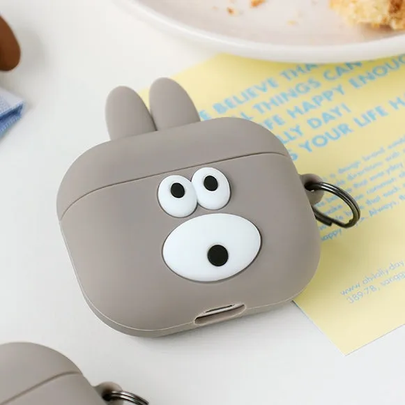 Bunny Puppy Characters Airpods3 Cases Accessory Silicone Protect Apple Gadget Cute Accessories