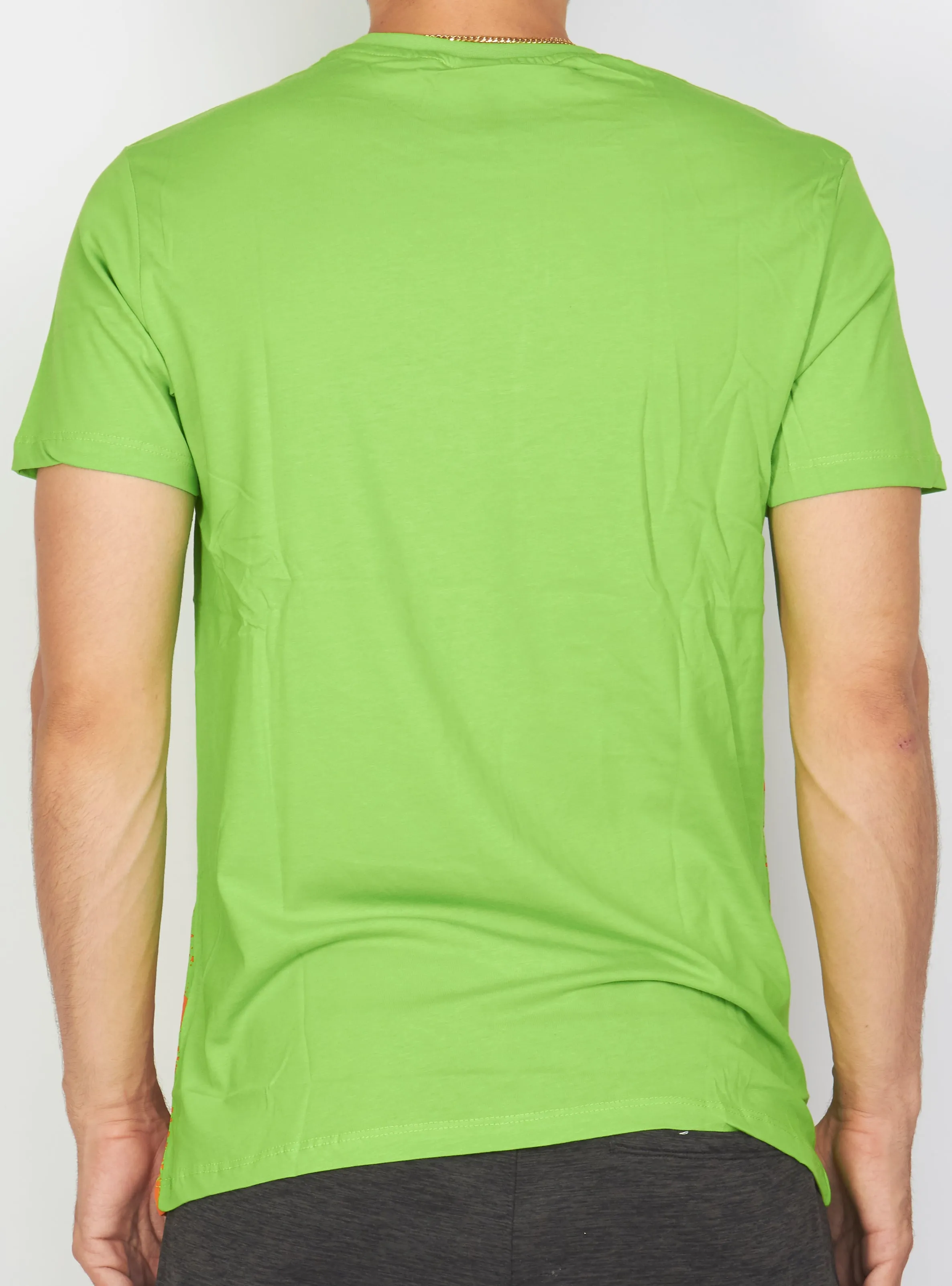 Buyer's Choice T-Shirt - The World - Lime - ST 7507