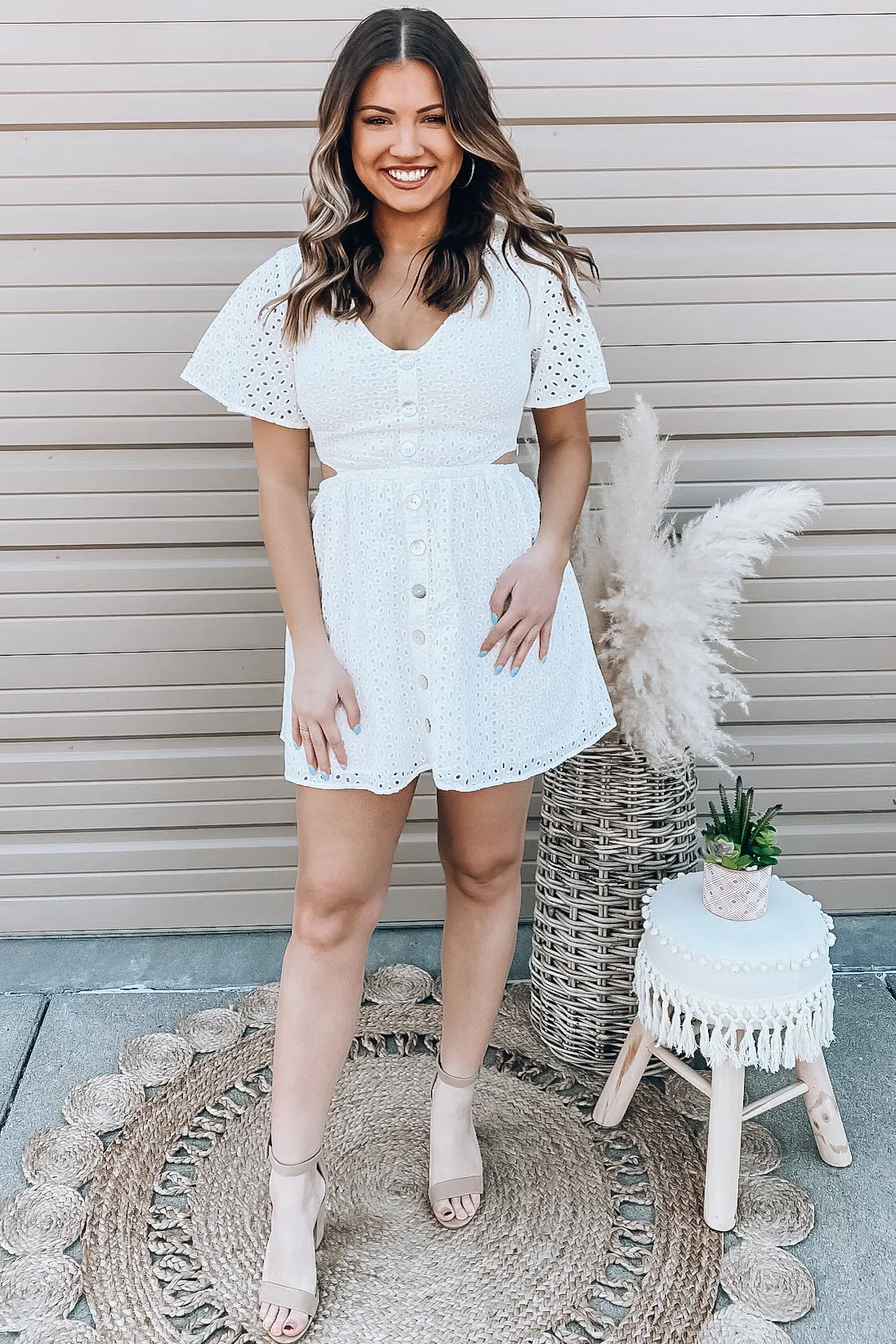 Cabo Eyelet Dress