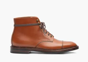 Cap Toe Boot British Tan Calf