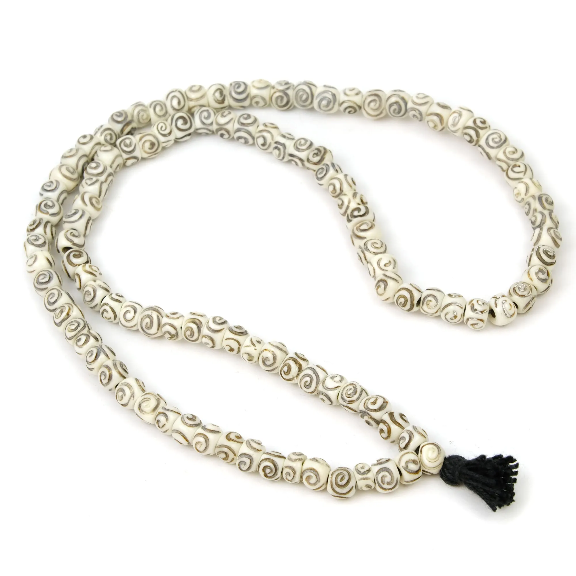 Carved Bone Mala