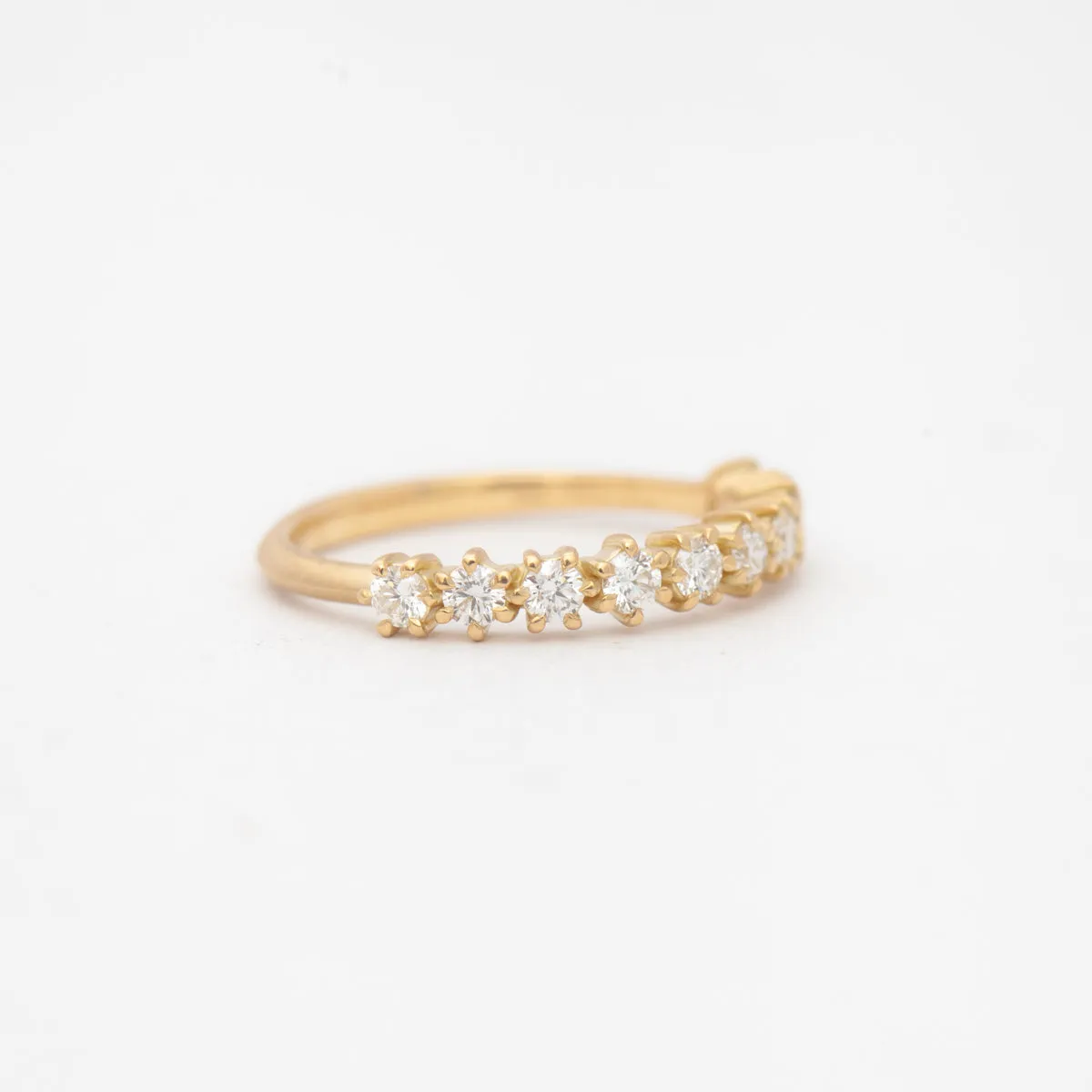 Catherine Half Eternity Band