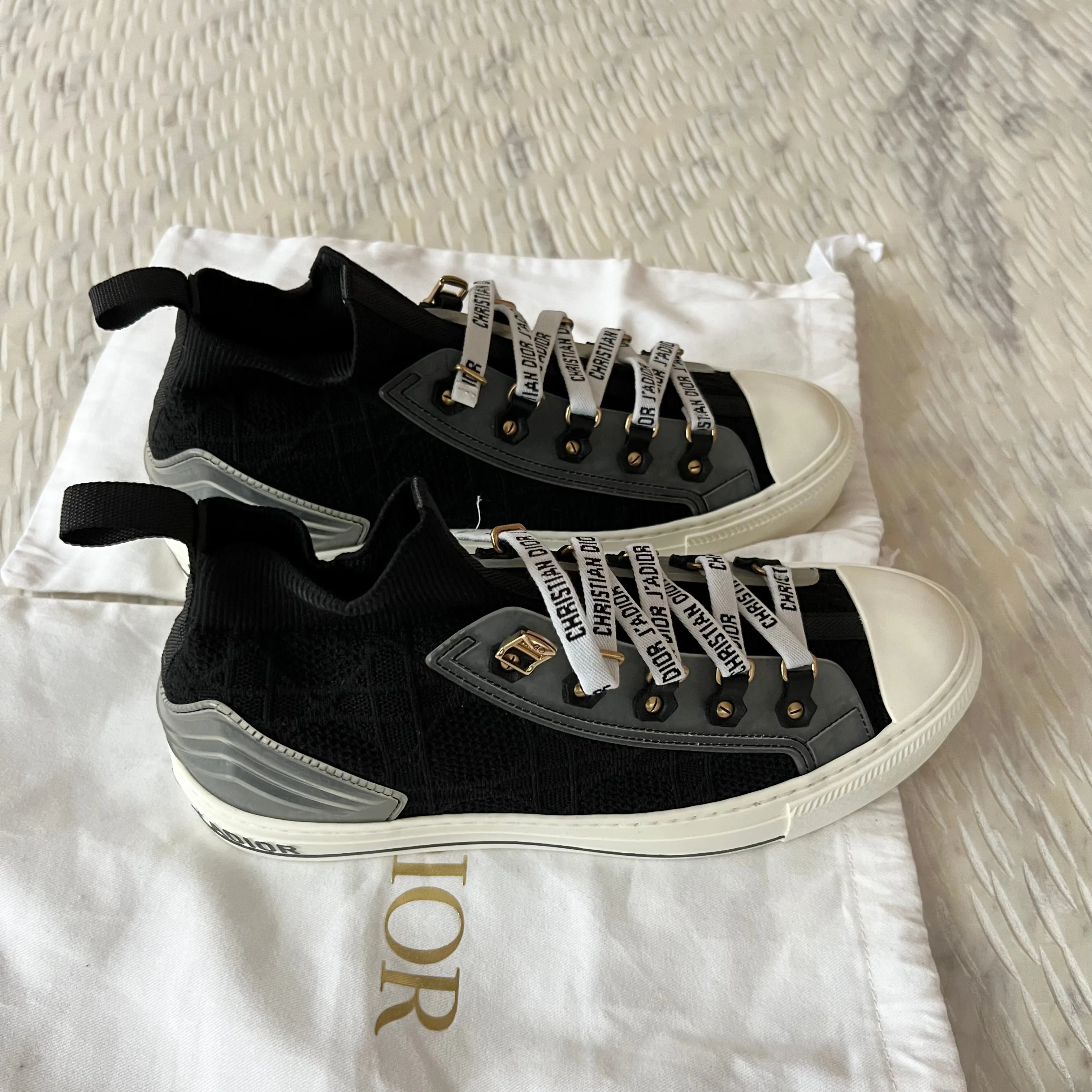 Christian Dior Walk’n’dior  High Top Sneakers