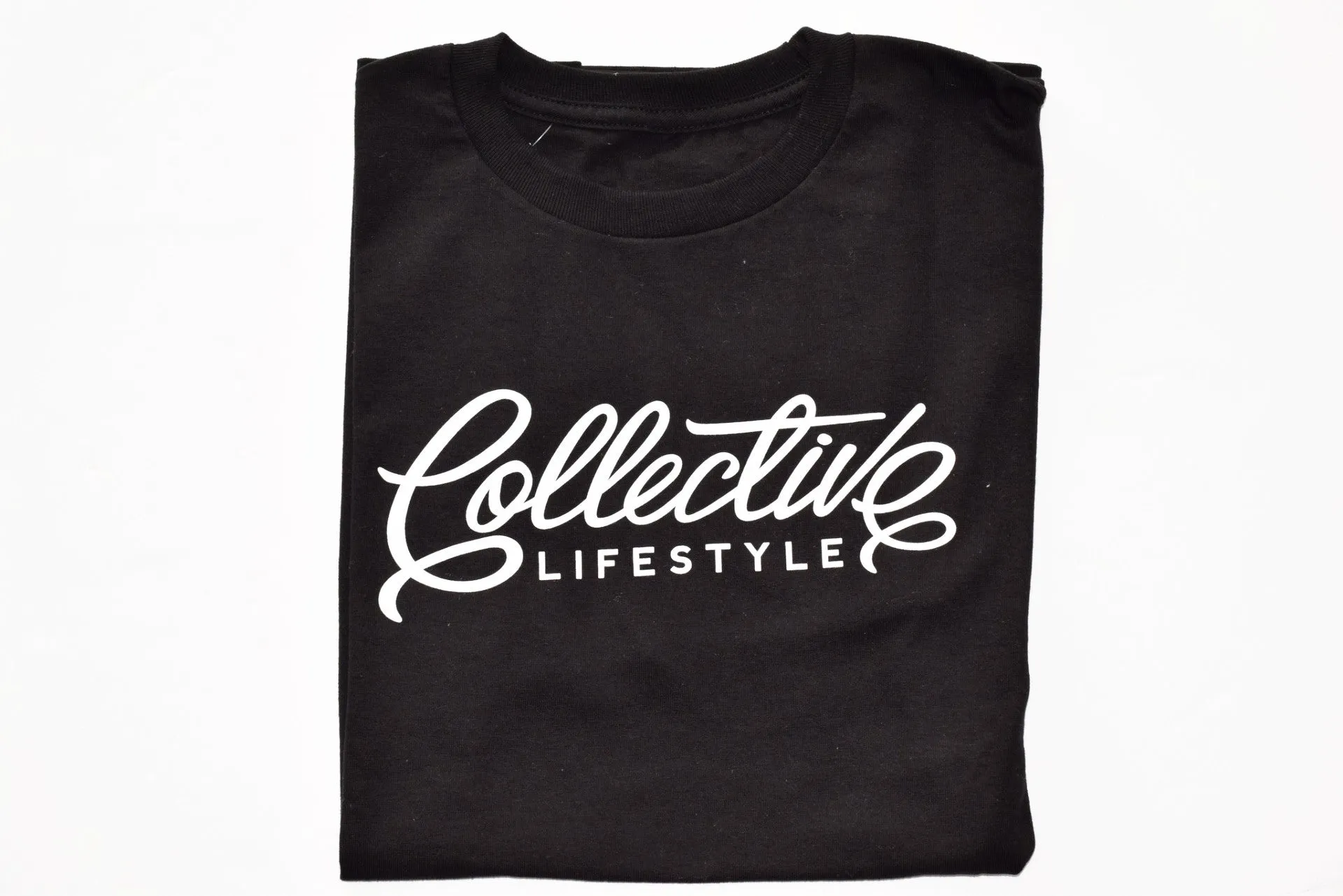 Collective Lifestyle Black Script Tee