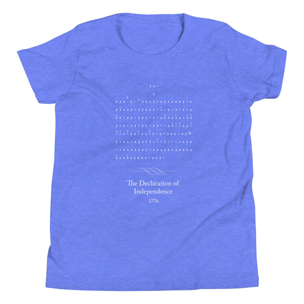 Declaration of Independence - Youth t-shirt