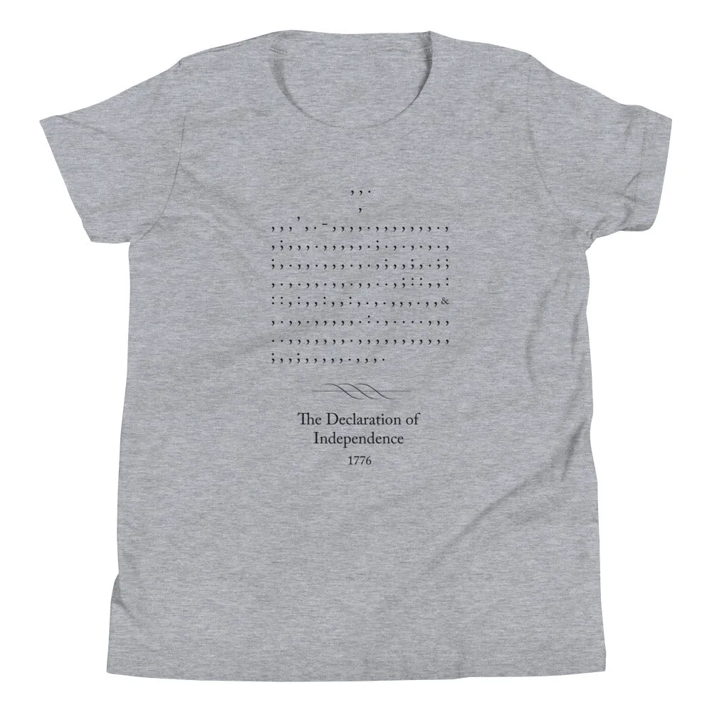 Declaration of Independence - Youth t-shirt