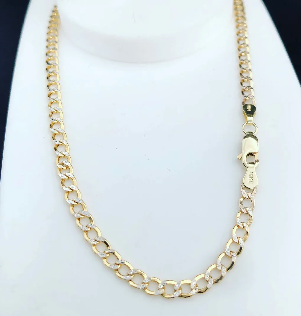 Diamond cut gourmet chain