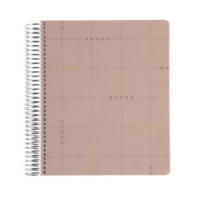 Erin Condren Design - 7x9 Coiled Focused Planner (Jan 2023 - Dec 2023) - Quartz