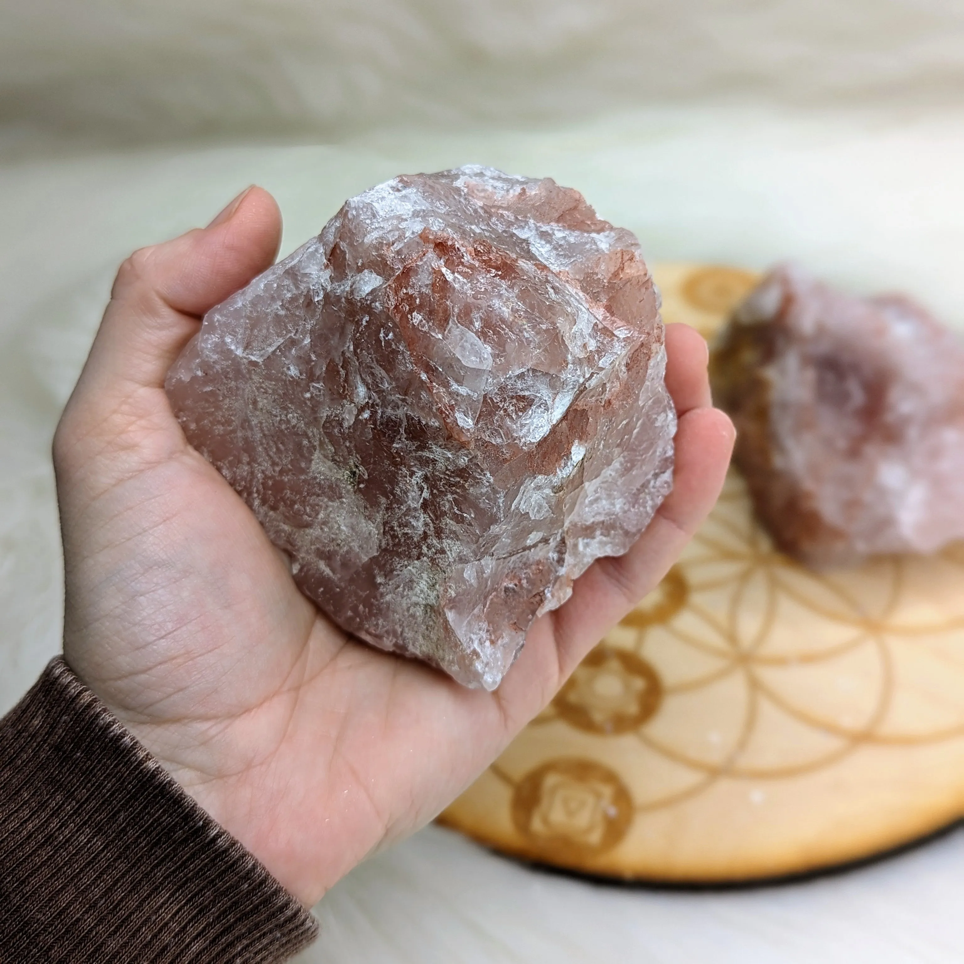 Fire Quartz Rough~ Energetic and Passionate Energy~