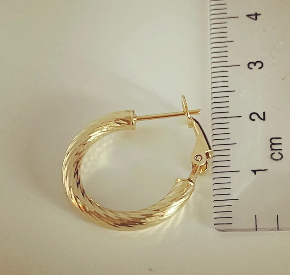 Hoop earrings