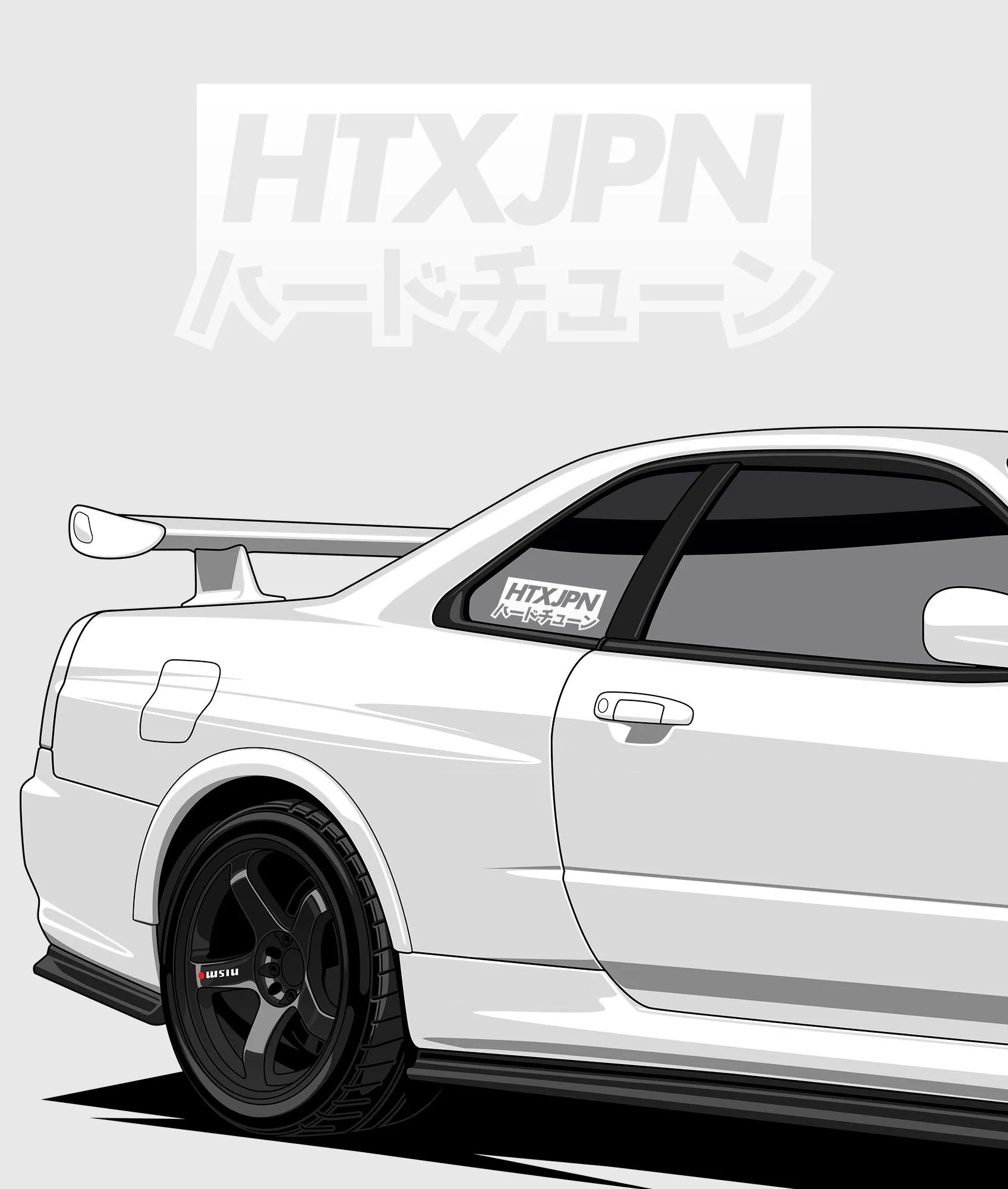 HTXJPN Kanji Vinyl Sticker