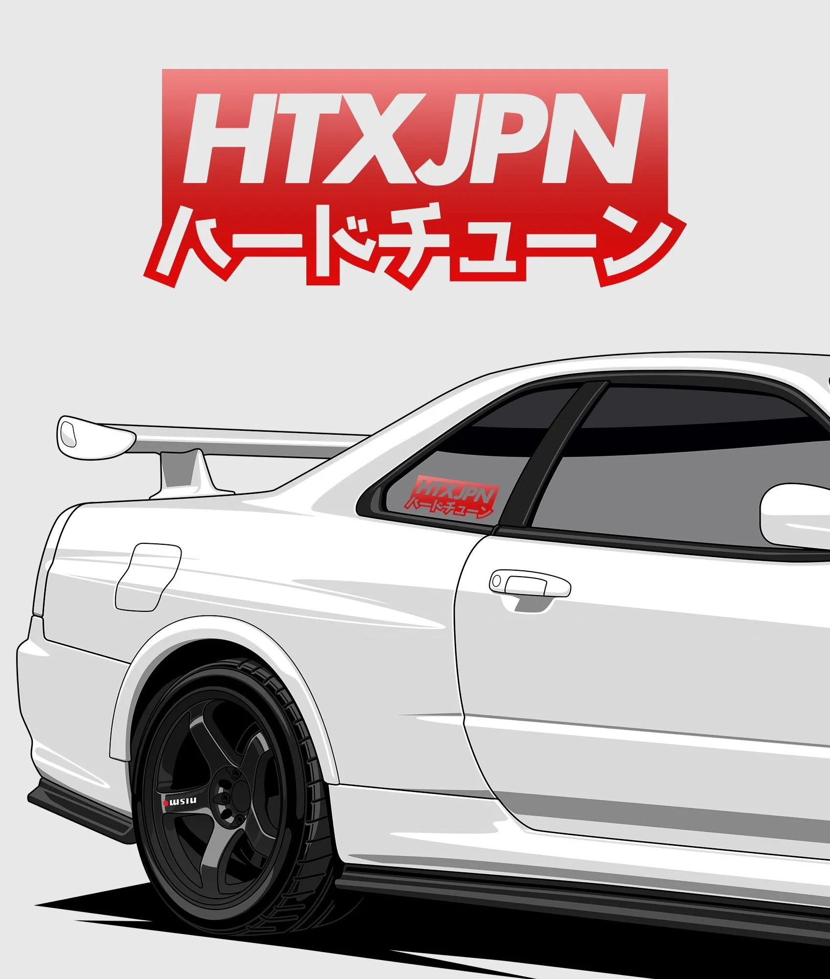 HTXJPN Kanji Vinyl Sticker