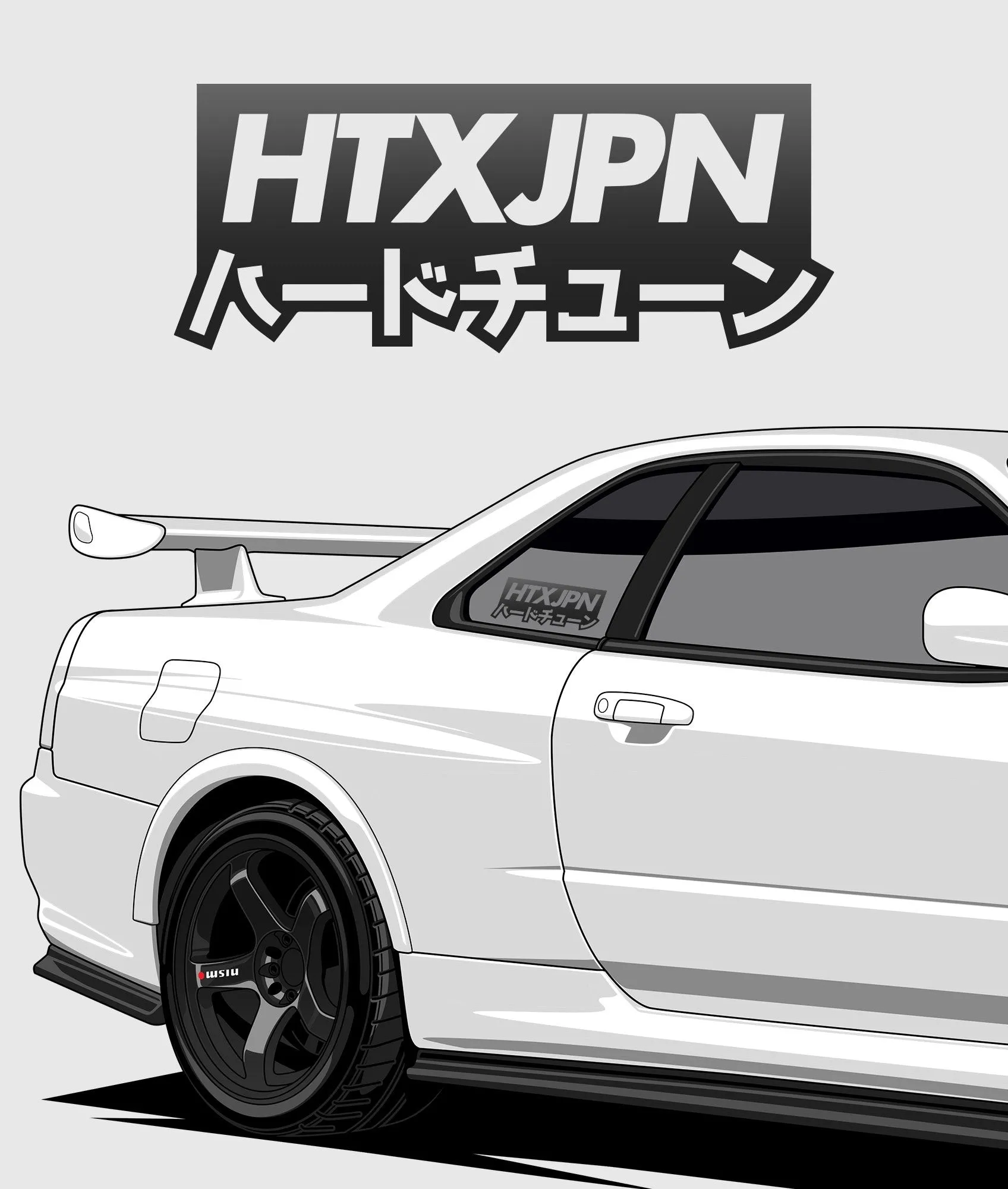 HTXJPN Kanji Vinyl Sticker