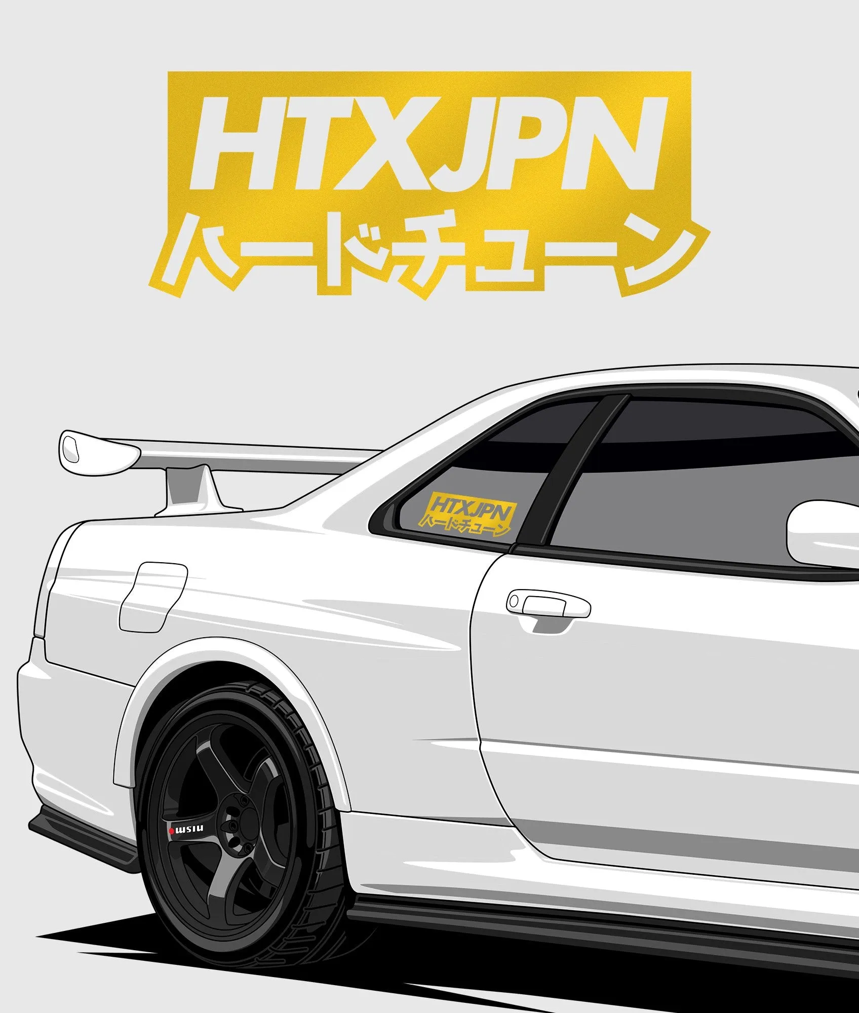 HTXJPN Kanji Vinyl Sticker