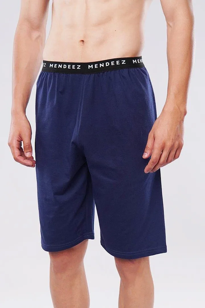 Jersey Shorts - Navy Blue