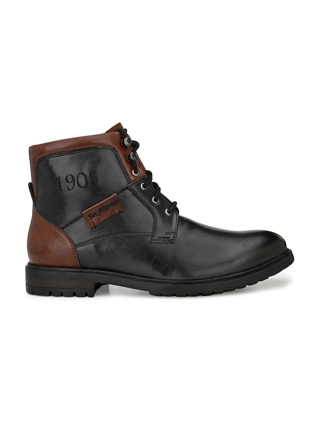 Jet-setter Lace-Up Boots