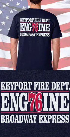 Keyport Fire Department Engine Back Design