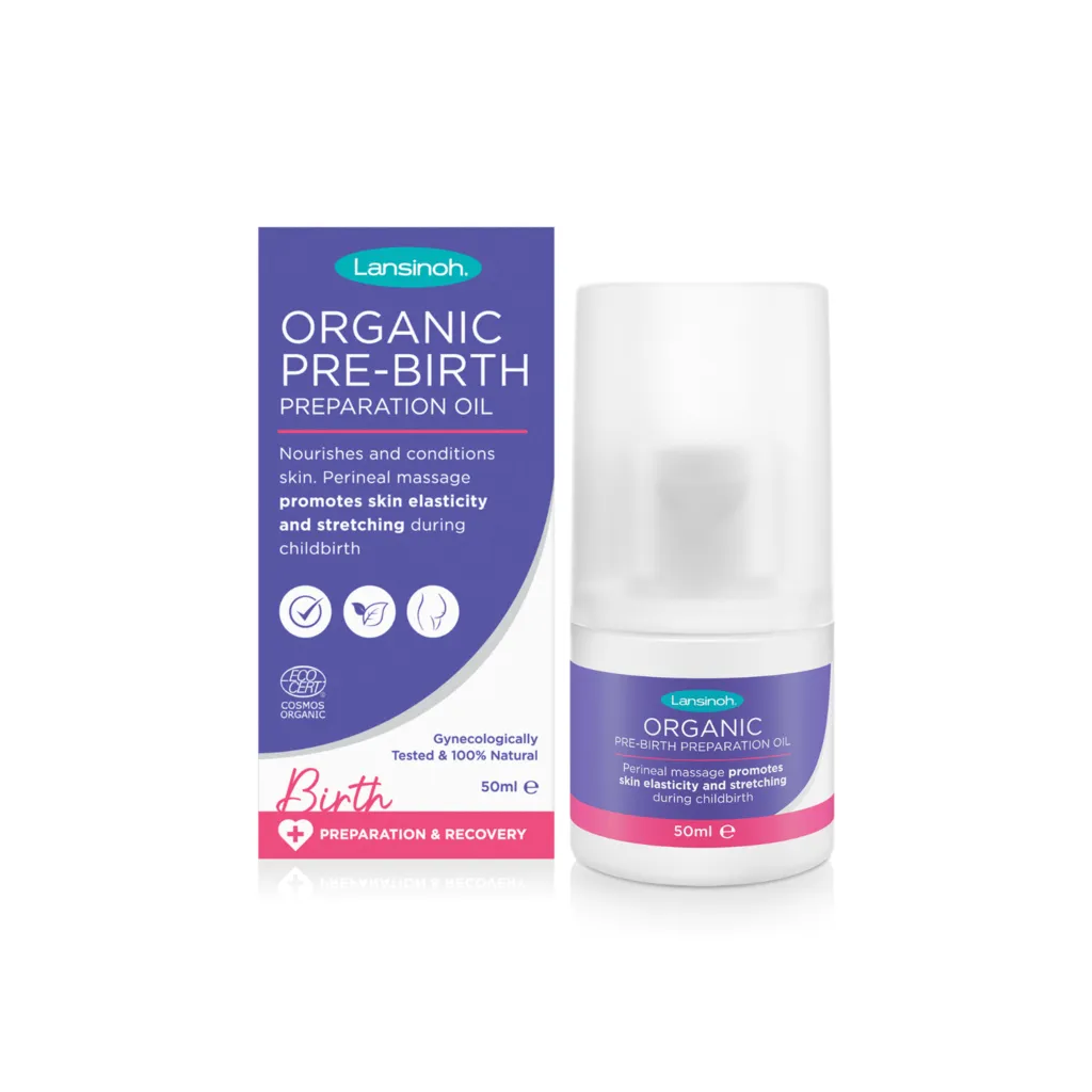 Lansinoh Birth Prep & Recovery Organic Massage Oil