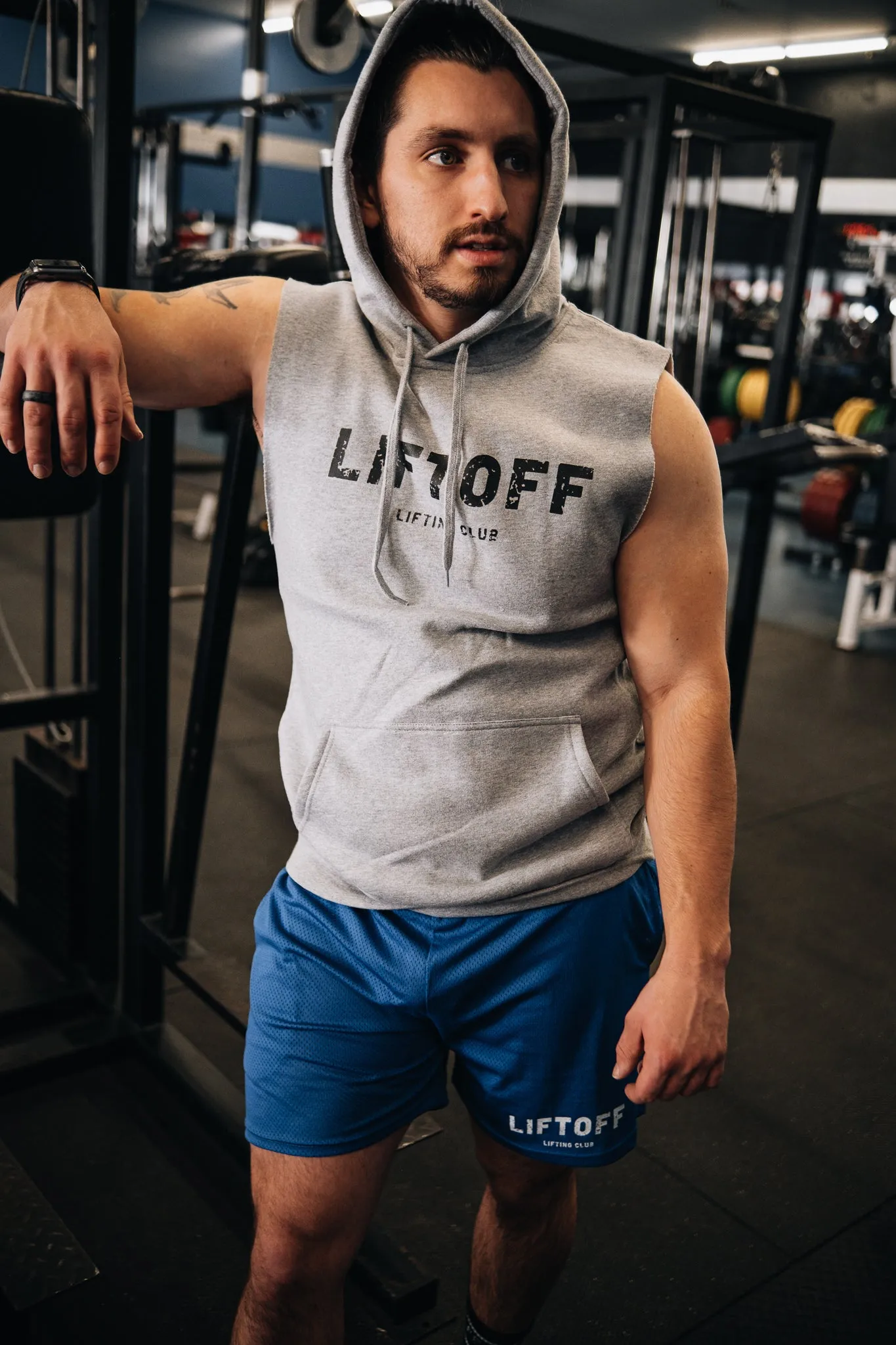 LIFTING CLUB SLEEVELESS HOODIE *LIMITED EDITION*