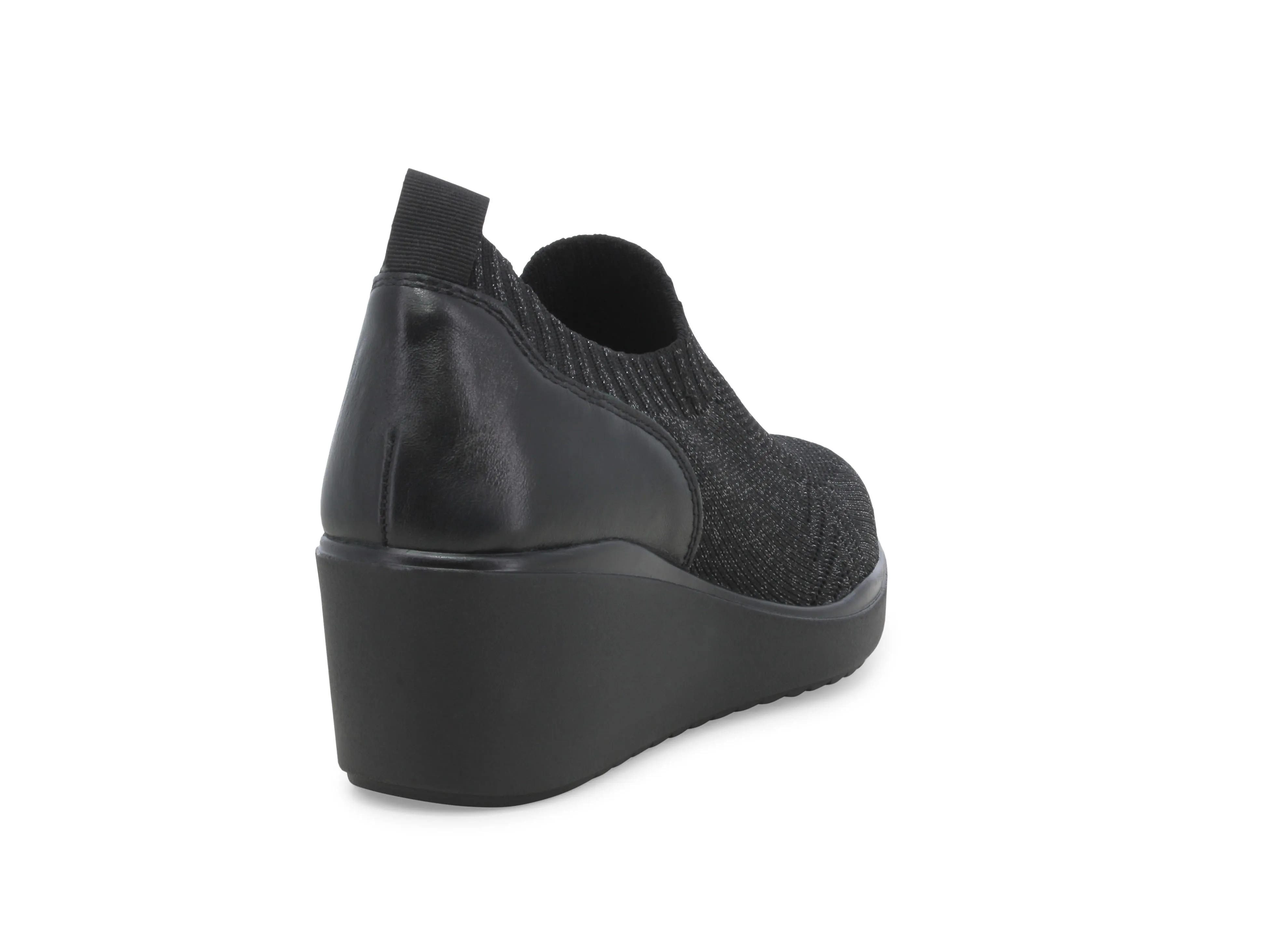 Melluso Slip-on Donna Estiva Zeppa Tessuto Elasticizzato