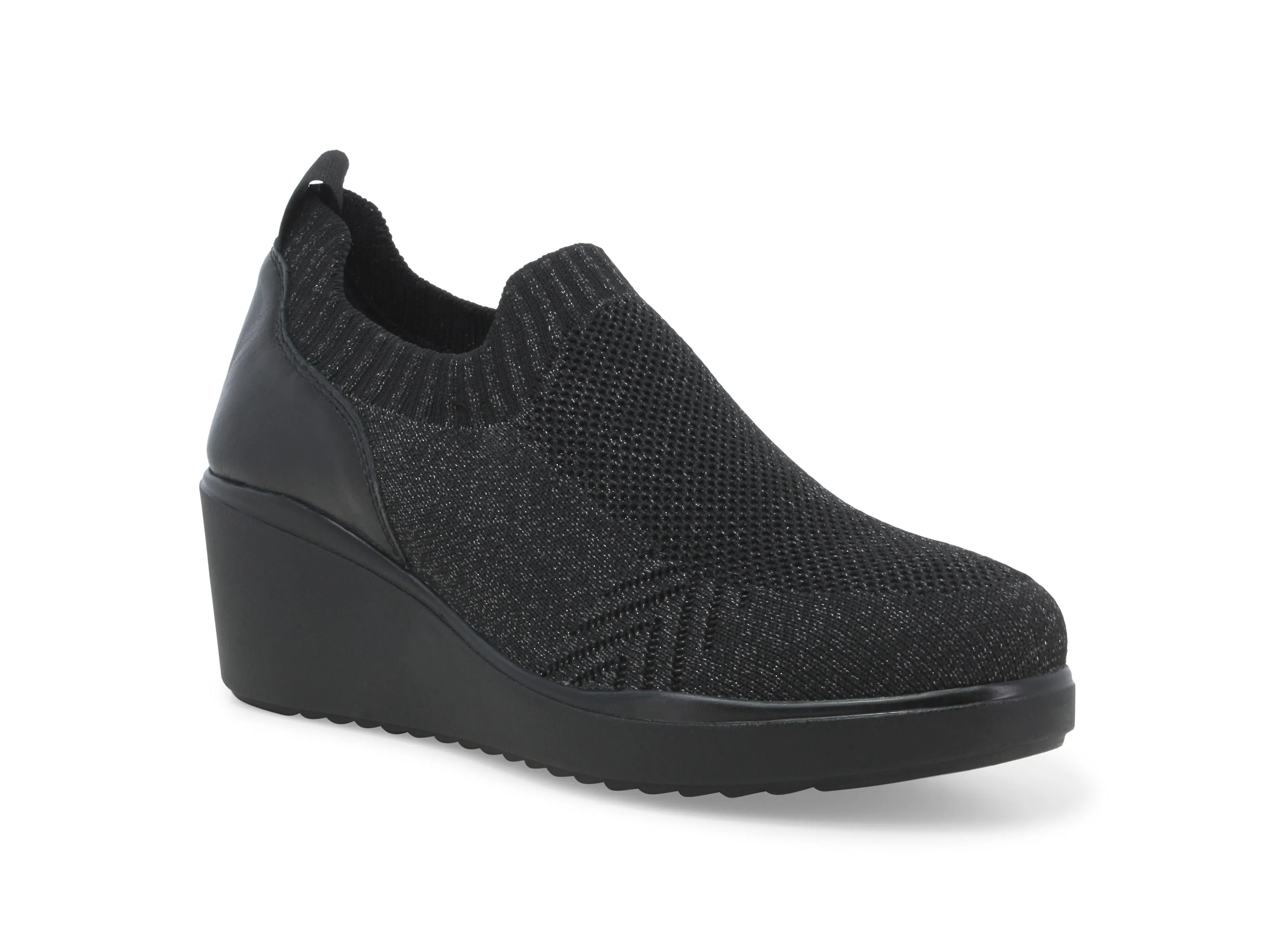 Melluso Slip-on Donna Estiva Zeppa Tessuto Elasticizzato