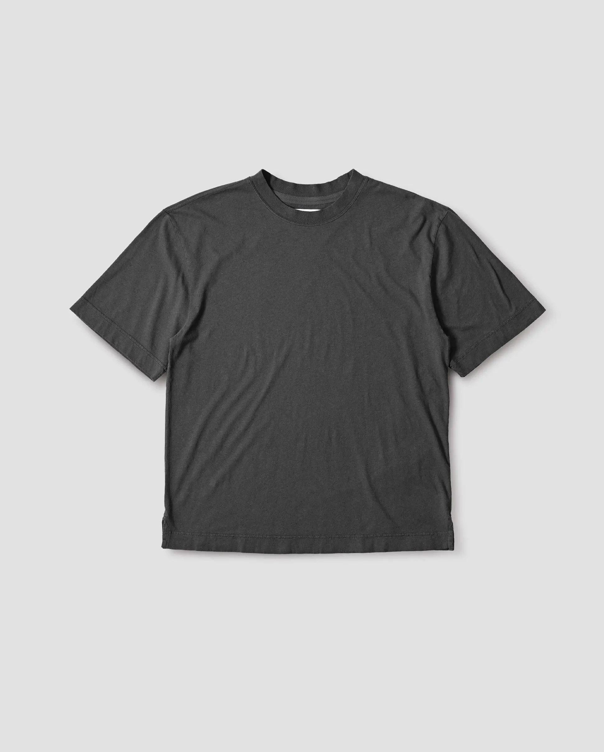 MHL MENS SIMPLE T-SHIRT / CHARCOAL