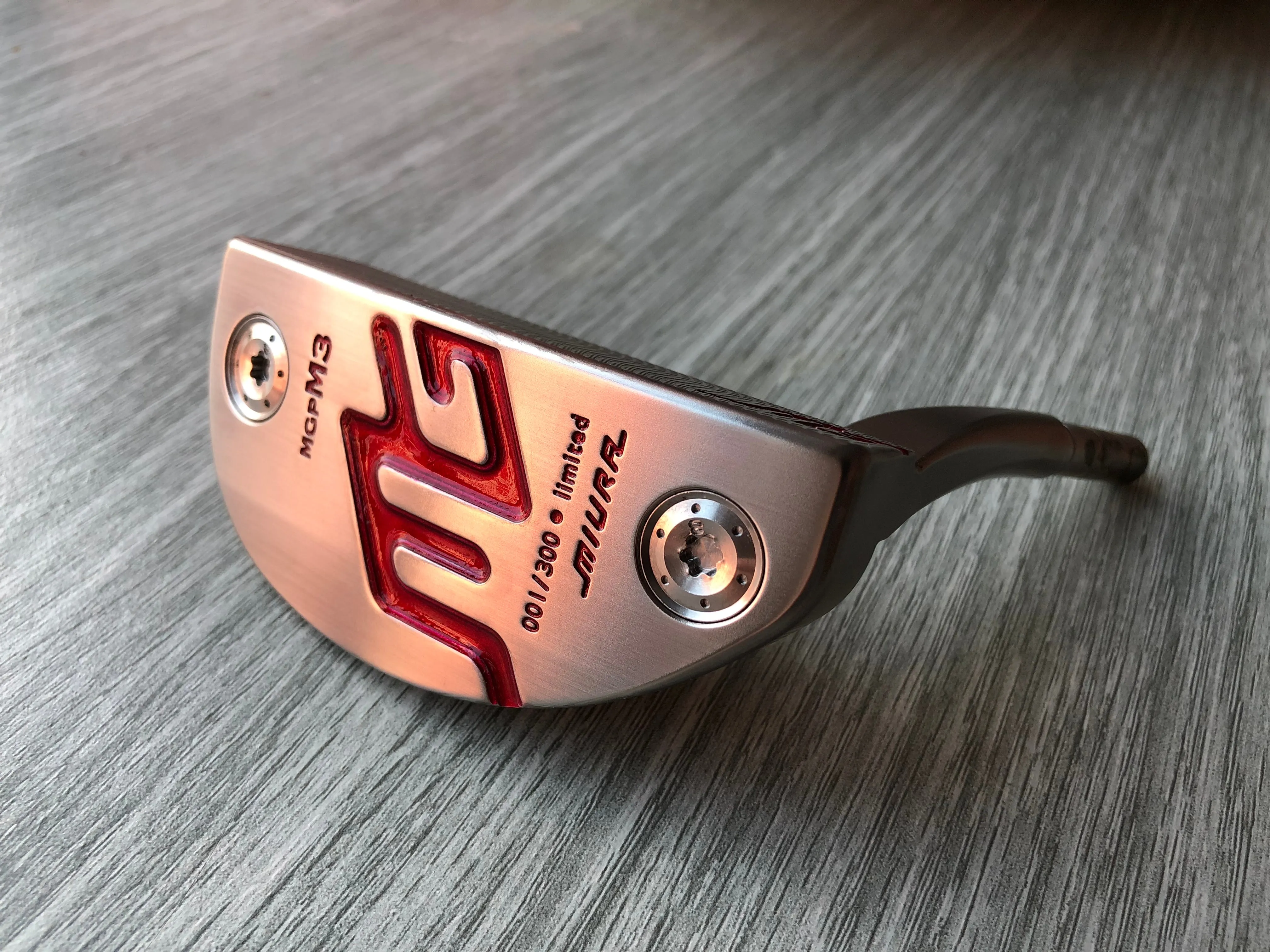 Miura Golf Giken Putter MGP-M3 Limited Red