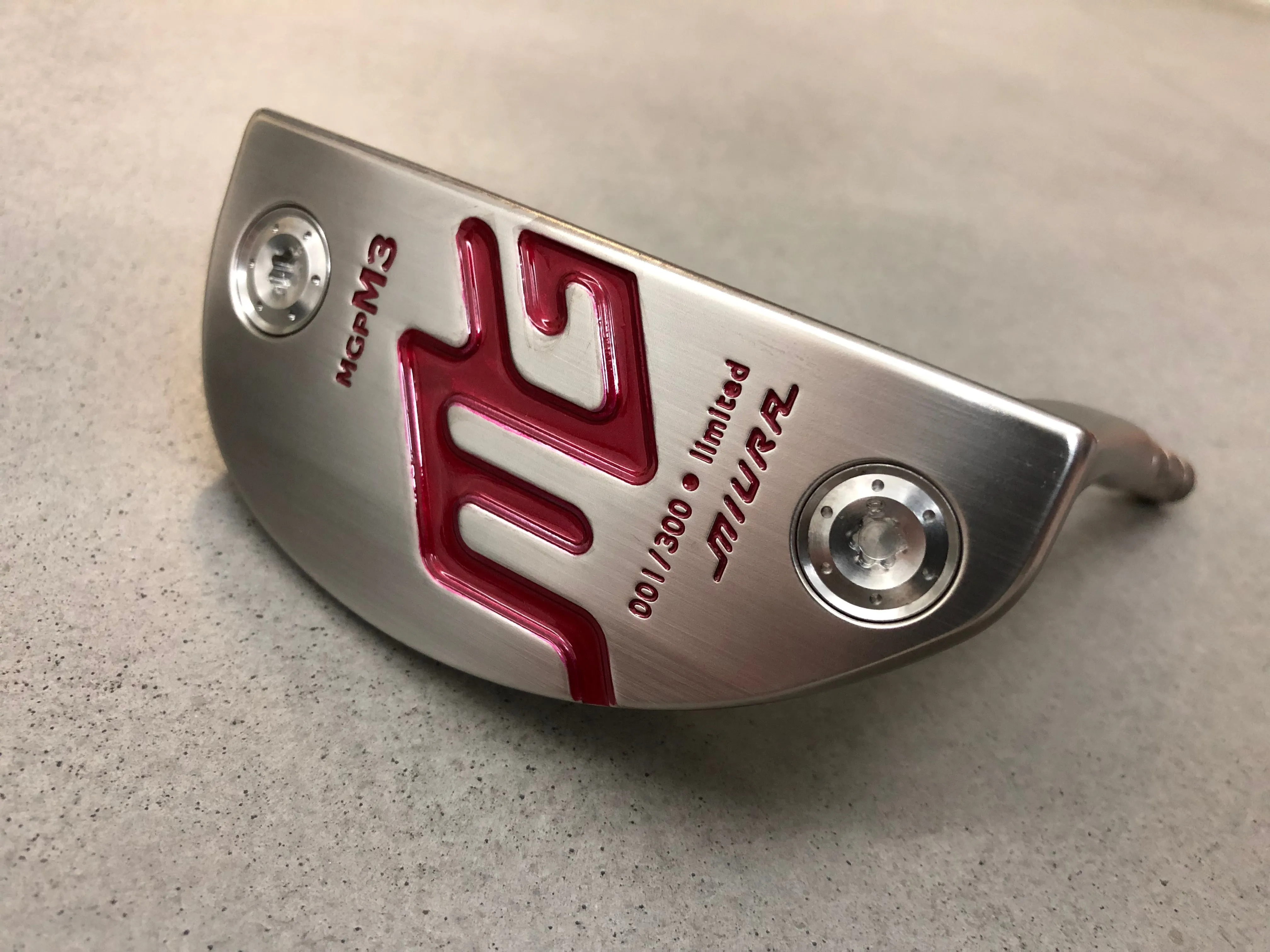 Miura Golf Giken Putter MGP-M3 Limited Red