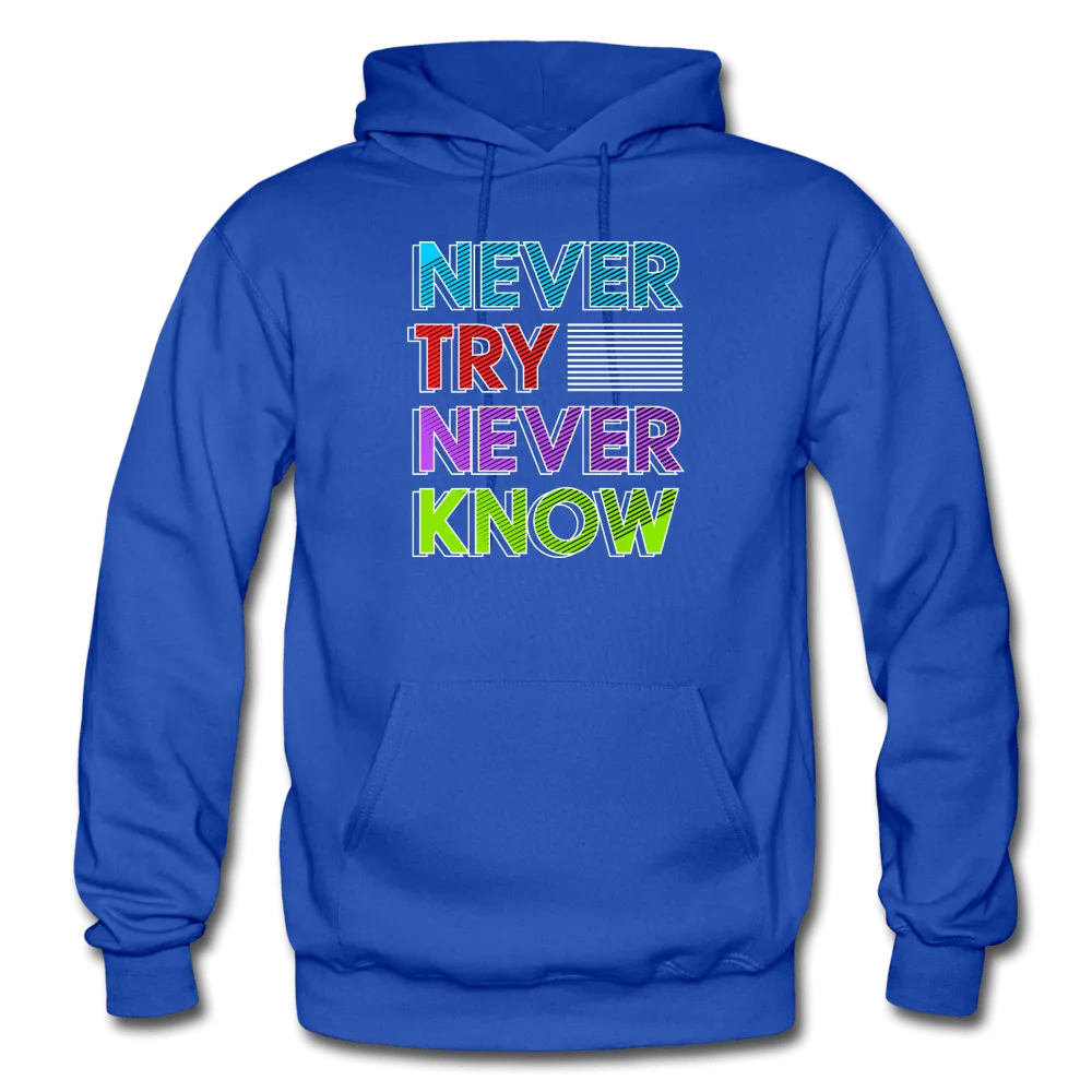 Never Try Never Know Hoodie