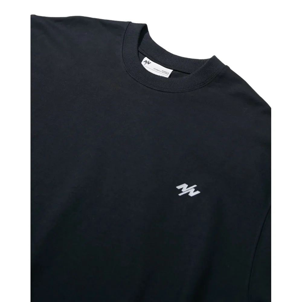 NINE POINT NINE NEPTUNE LONG SLEEVES TEE-NAVY