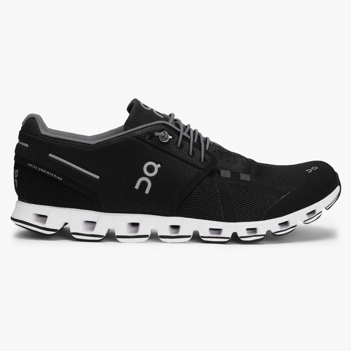 'On Running' Men's Cloud - Black / White