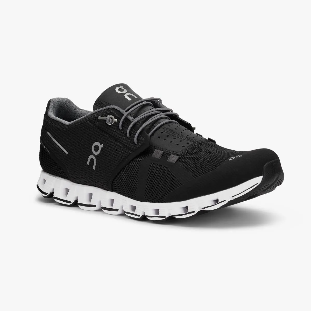 'On Running' Men's Cloud - Black / White