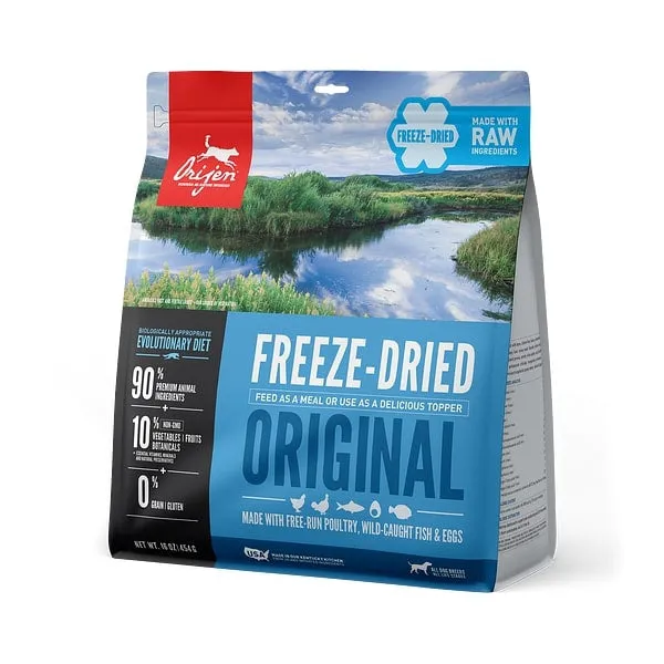 ORIJEN Adult Freeze-Dried Dog Food 6-oz