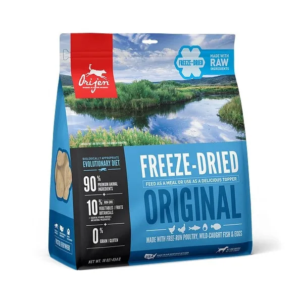 ORIJEN Adult Freeze-Dried Dog Food 6-oz