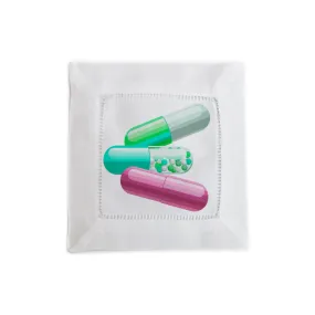 Pills Hemstitch Cocktail Napkin (s/4)