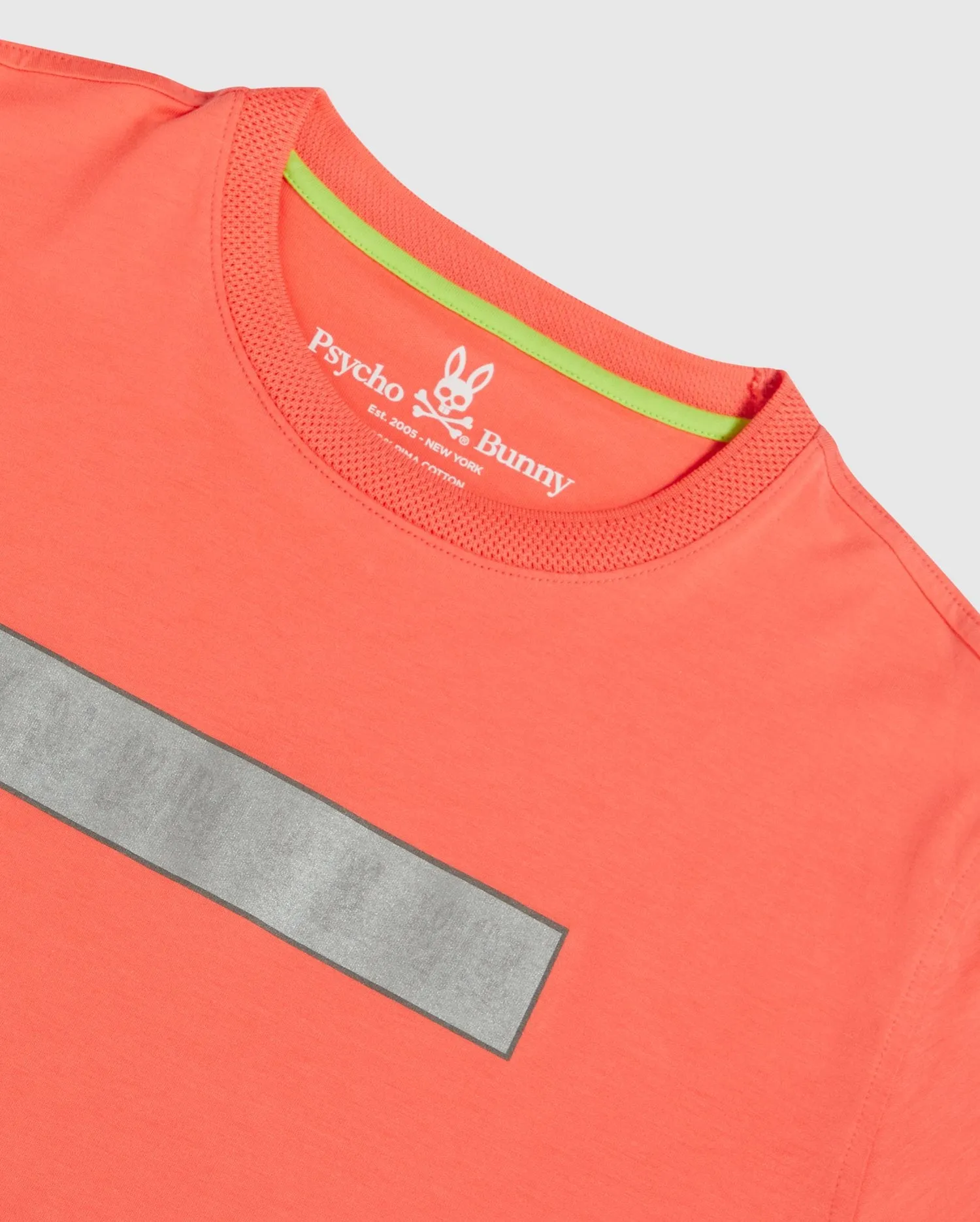 Rushup Reflective Tee (Neon Coral)