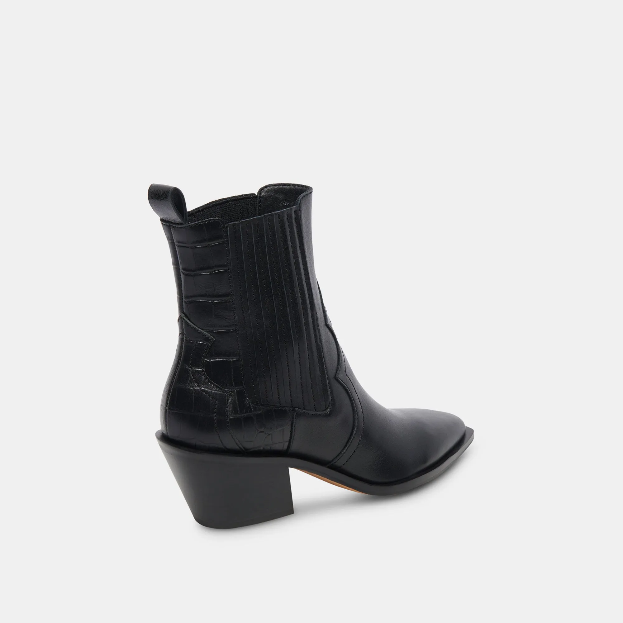 SENNA BOOTIES BLACK MULTI LEATHER